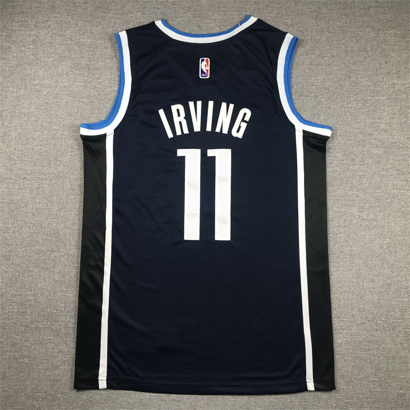 Men's Dallas Mavericks Kyrie Irving #11 Navy Swingman Jersey - Statement Edition