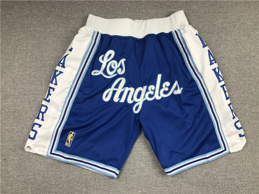 Men's Mitchell And Ness Los Angeles Lakers Basketball Shorts