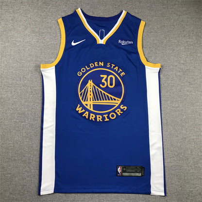 Men's Golden State Warriors Stephen Curry #30 Royal 2022/23 Fast Break Replica Player Jersey - Icon Edition