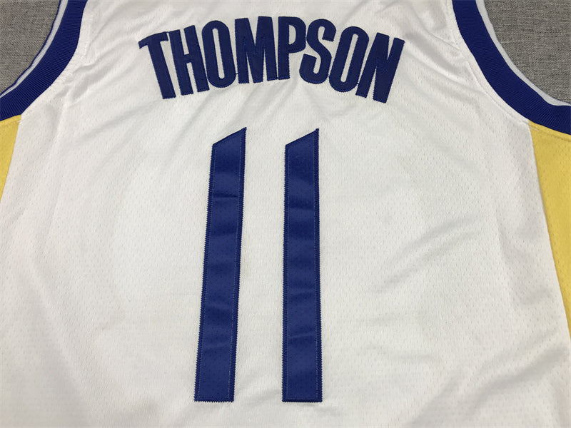 Men's Golden State Warriors Klay Thompson #11 White Player Jersey