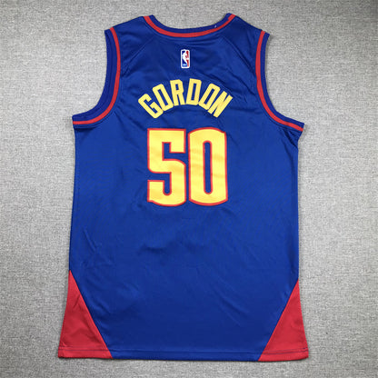 Men's Denver Nuggets Aaron Gordon #50 Blue 2022/23 Swingman Jersey - Statement Edition