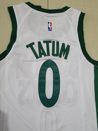 Men's Boston Celtics Jayson Tatum White Swingman Player Jersey - City Edition