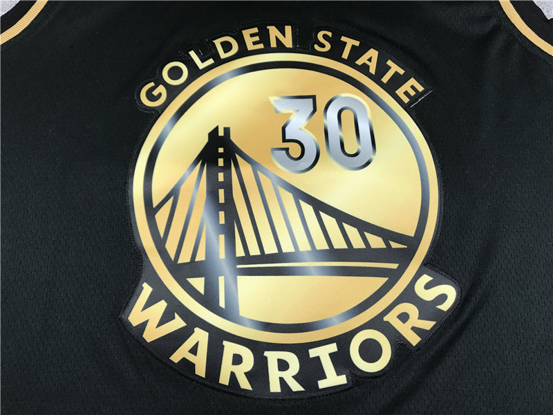 Men's Golden State Warriors Stephen Curry Fanatics Branded Black Swingman Jersey