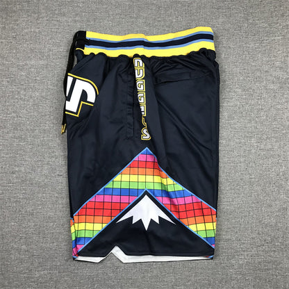 Men's Denver Nuggets Navy City Edition Basketball Shorts