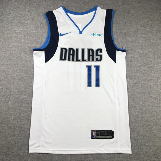 Men's Dallas Mavericks Kyrie Irving #11 White Fastbreak Jersey - Association Edition