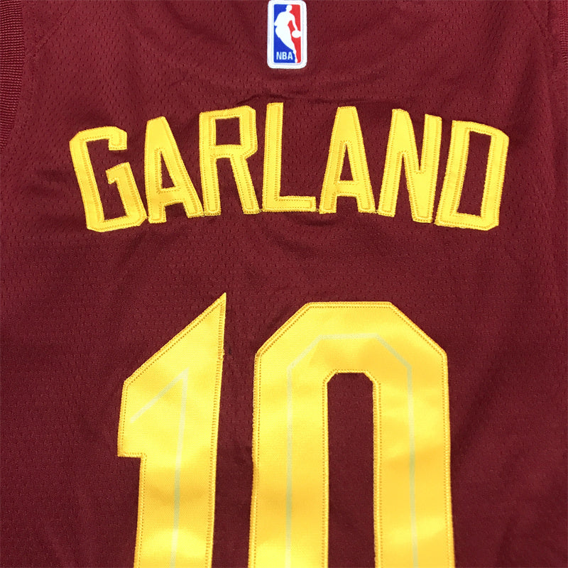 Men's Cleveland Cavaliers Darius Garland #10 Wine Swingman Jersey - Icon Edition