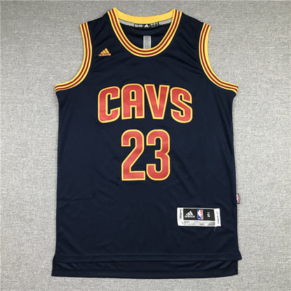 Men's Cleveland Cavaliers LeBron James #23 Navy Swingman Fashion Jersey