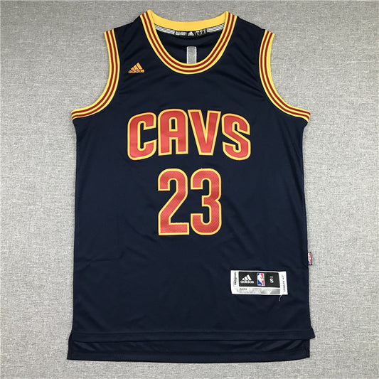 Men's Cleveland Cavaliers LeBron James #23 Navy Swingman Fashion Jersey