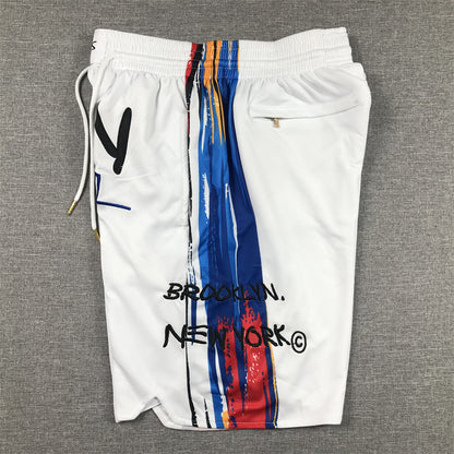 Men's Brooklyn Nets White 2022/23 Basketball Shorts City Edition