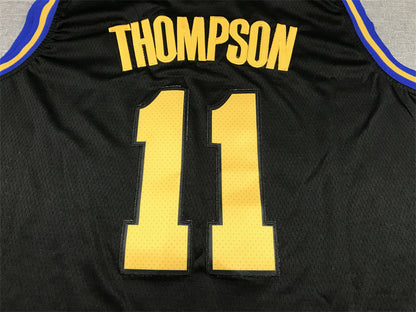 Men's Golden State Warriors Klay Thompson #11 City Edition Black Classic Jersey