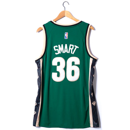 Men's Boston Celtics Marcus Smart #36 Green 2022/23 Swingman Jersey - City Edition