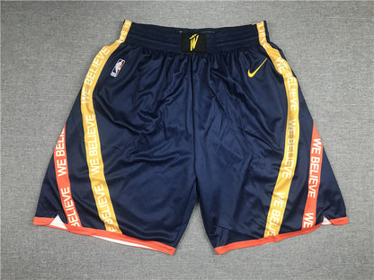 Men's Golden State Warriors Navy City Edition Basketball Shorts