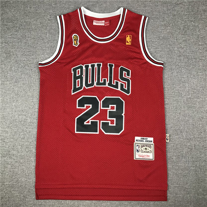 Men's Chicago Bulls Michael Jordan 1996-97 Hardwood Classics Swingman Jersey