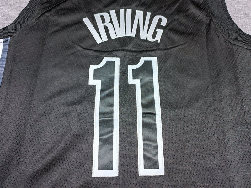 Men's Brooklyn Nets Kyrie Irving #11 Black 2022/23 Statement Edition Swingman Jersey