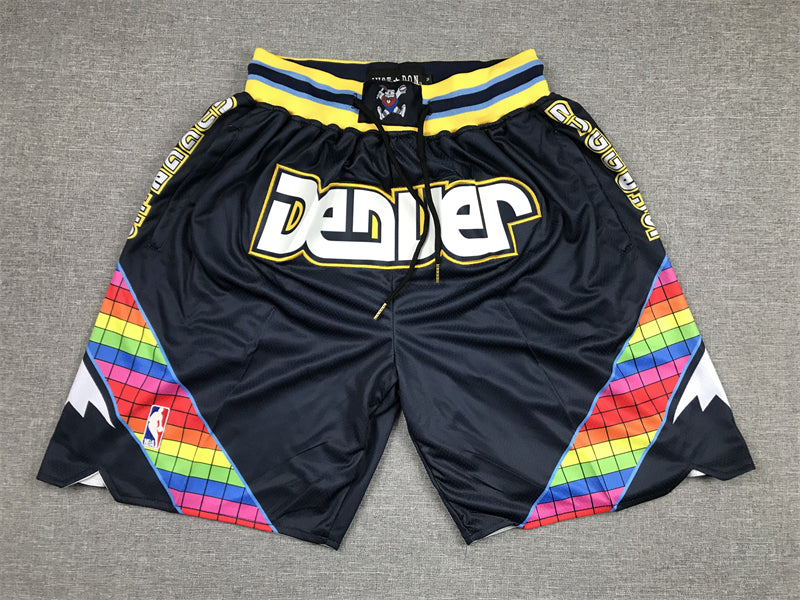 Men's Denver Nuggets Navy City Edition Basketball Shorts