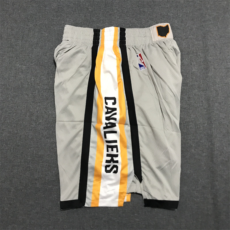 Men's Cleveland Cavaliers Gray Basketball Shorts