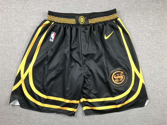 Men's Golden State Warriors Black 2023/24 Swingman City Edition Shorts