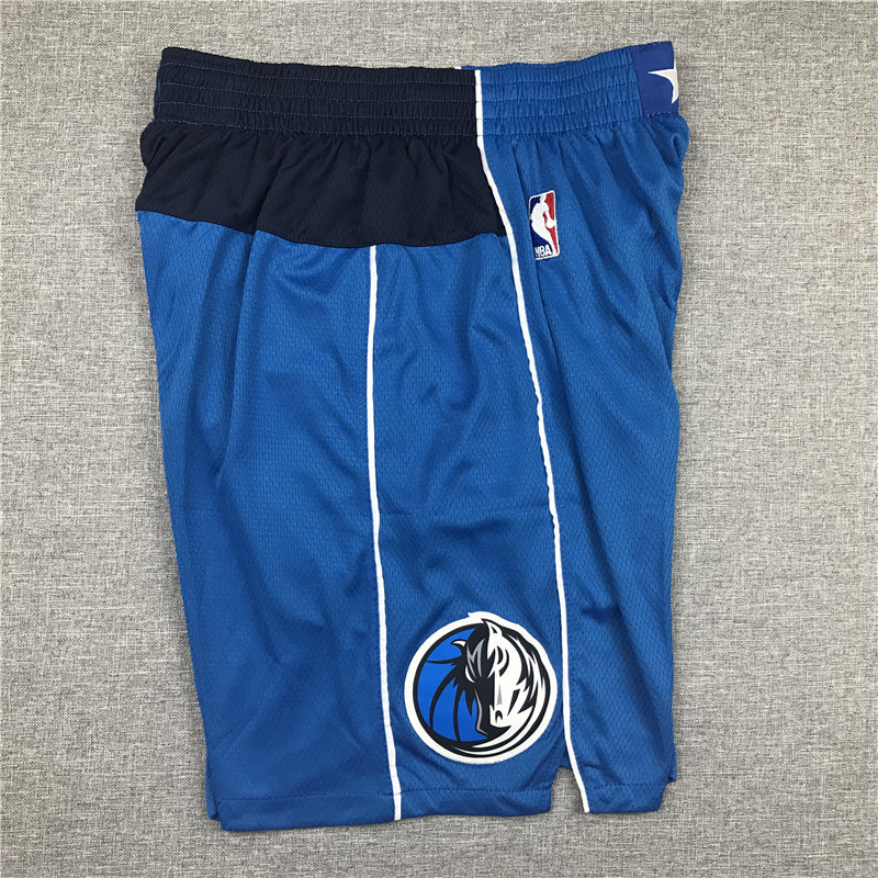 Men's Dallas Mavericks Blue Basketball Shorts