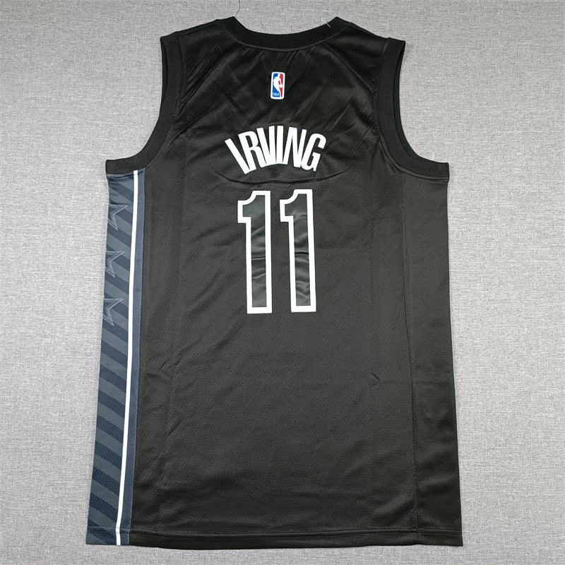 Men's Brooklyn Nets Kyrie Irving #11 Black 2022/23 Statement Edition Swingman Jersey