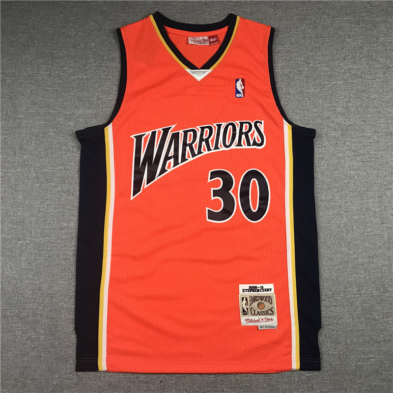 Men's Golden State Warriors Stephen Curry Fanatics Branded Orange Classic Jersey