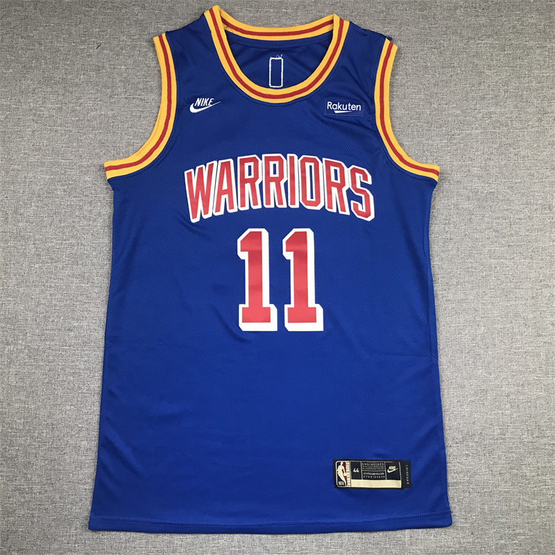 Men's Golden State Warriors Klay Thompson #11 Blue Classic Player Jersey