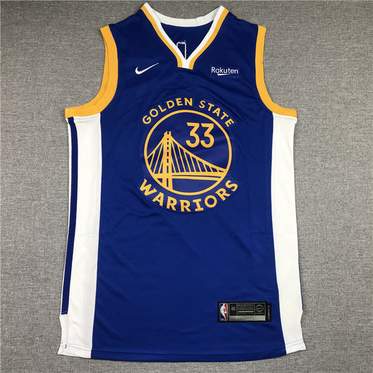 Men's Golden State Warriors James Wiseman 2021/22 Fast Break Replica Jersey