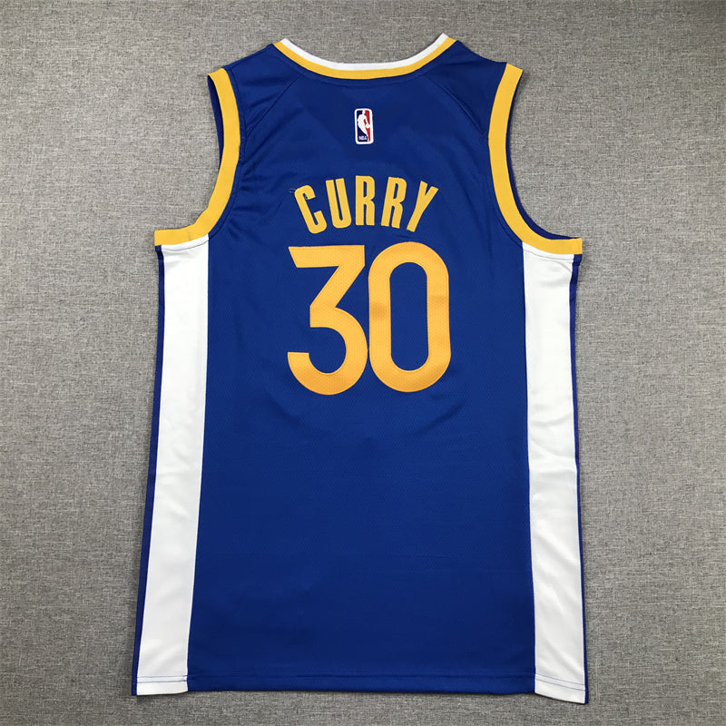 Men's Golden State Warriors Stephen Curry #30 Royal 2022/23 Fast Break Replica Player Jersey - Icon Edition