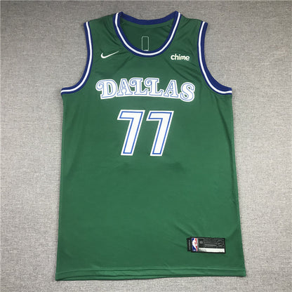 Men's Dallas Mavericks Luka Doncic Green 2020/21 Jersey - Classic Edition