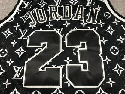 Men's Chicago Bulls Michael Jordan Mitchell & Ness Black 1997-98 Hardwood Classics Authentic Jersey