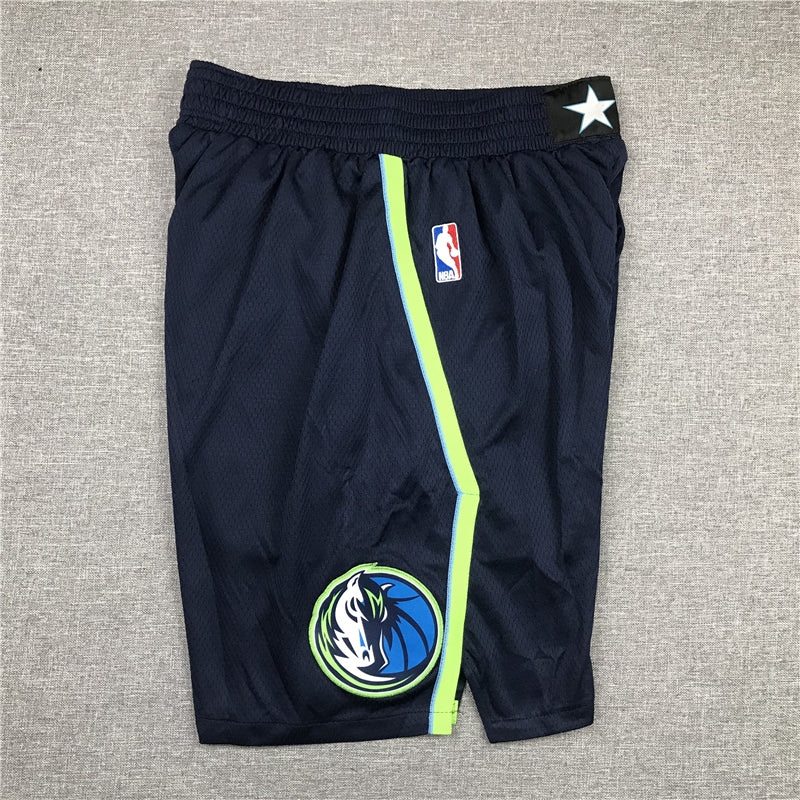 Men's Dallas Mavericks Navy City Edition Basketball Shorts