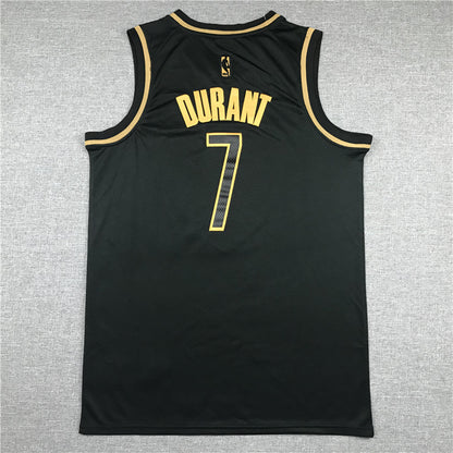 Men's Brooklyn Nets Kevin Durant #7 NBA Black Swingman Player Jersey