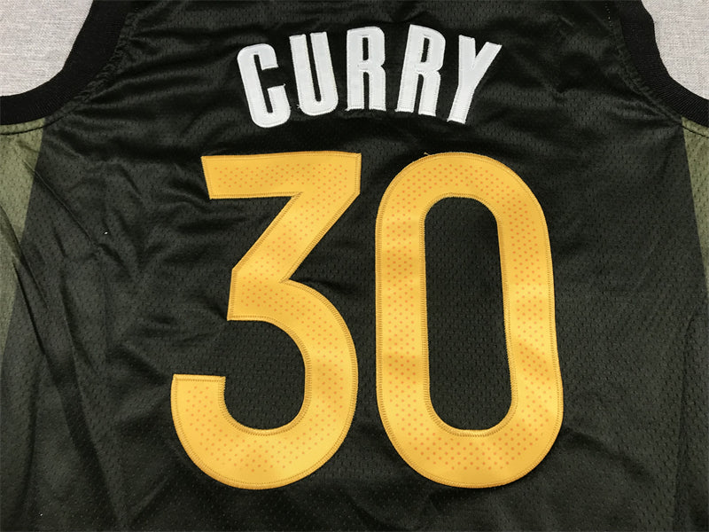 Men's Golden State Warriors Stephen Curry #30 Black 2022/23 Swingman Jersey - City Edition