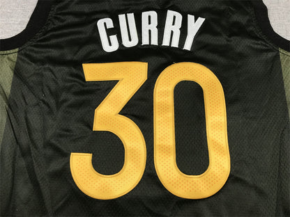 Men's Golden State Warriors Stephen Curry #30 Black 2022/23 Swingman Jersey - City Edition