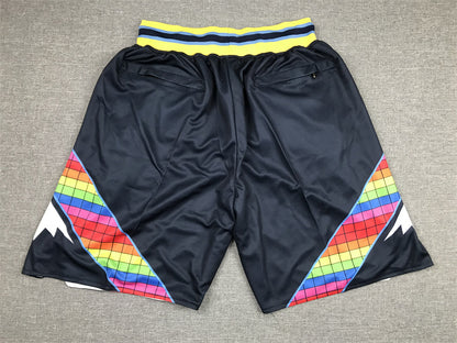 Men's Denver Nuggets Navy City Edition Basketball Shorts