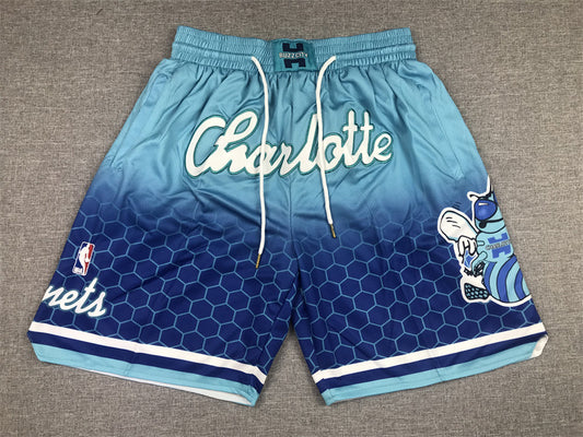 Men's Charlotte Hornets Blue City Edition Basketball Shorts