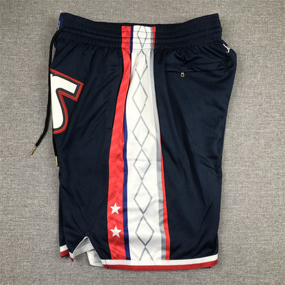 Men's Brooklyn Nets Navy City Edition Basketball Shorts