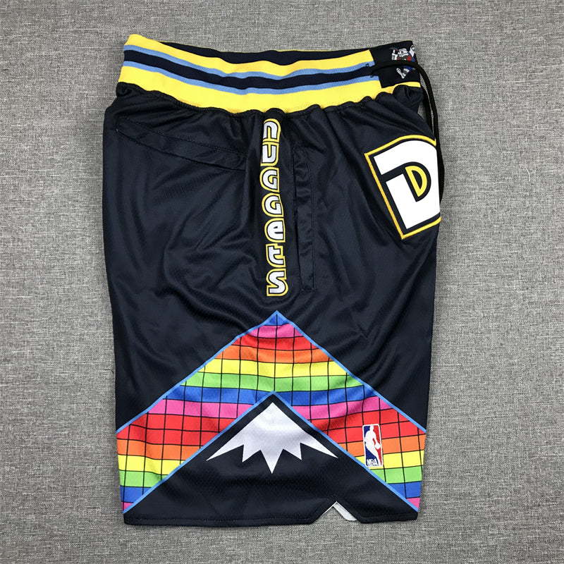 Men's Denver Nuggets Navy City Edition Basketball Shorts