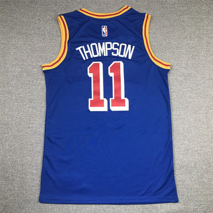 Men's Golden State Warriors Klay Thompson #11 Blue Classic Player Jersey