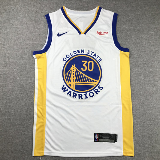 Men's Golden State Warriors Stephen Curry #30 White 2022/23 Swingman Jersey - Association Edition