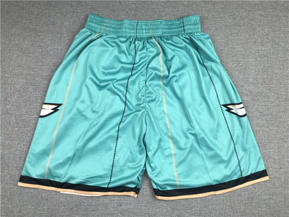 Men's Charlotte Hornets Teal Basketball Retro Shorts