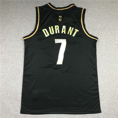 Men's Brooklyn Nets Kevin Durant Black 2020/21 Swingman Player Jersey