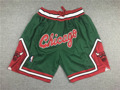 Men's Chicago Bulls Green 2008-09 Hardwood Classics Authentic Basketball Shorts