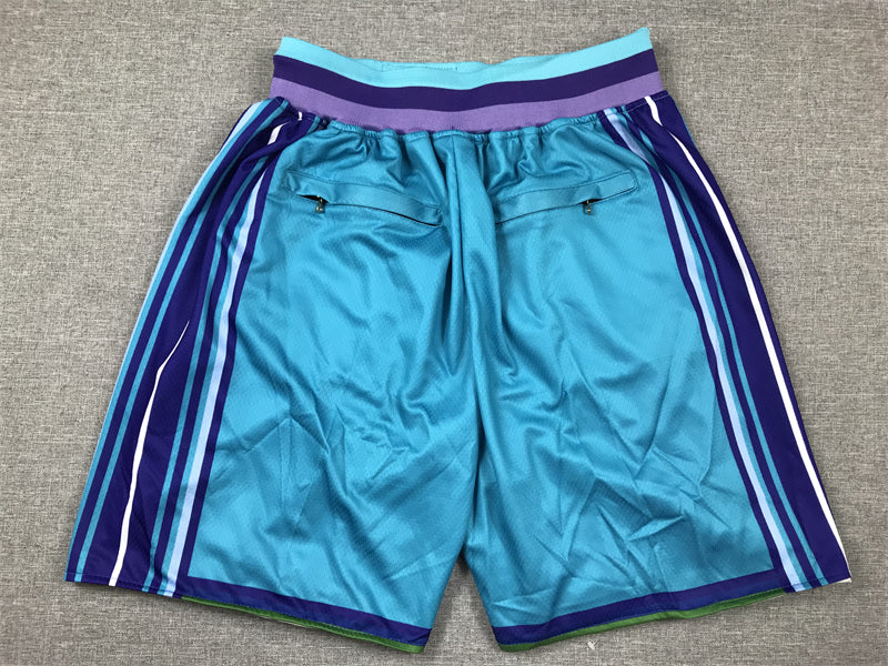 Men's Charlotte Hornets Teal Classic Edition Pocket Shorts