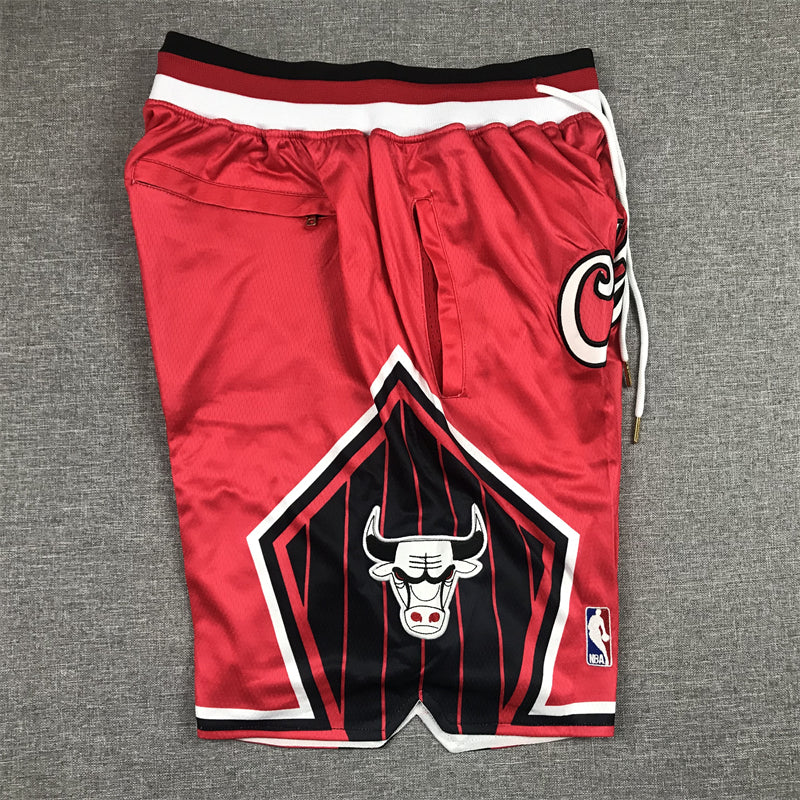 Men's Chicago Bulls Red City Edition Basketball Shorts