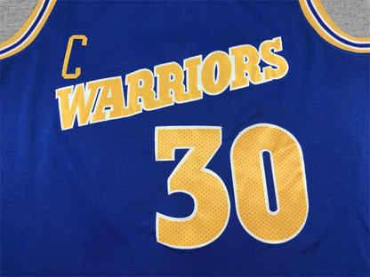 Men's Golden State Warriors Stephen Curry #30 Blue 2022/23 Swingman Jersey - Classic Edition