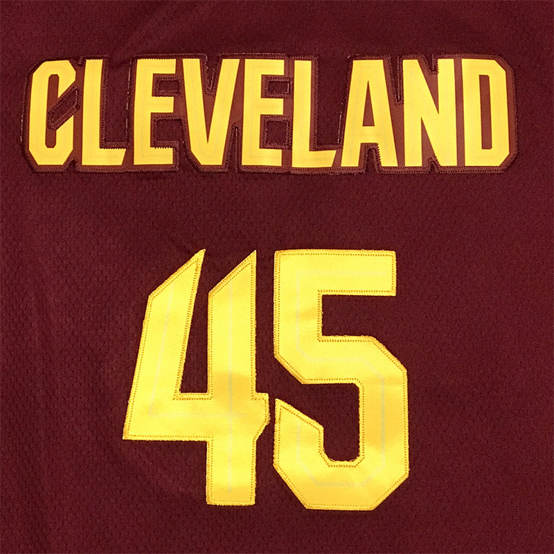 Men's Cleveland Cavaliers Donovan Mitchell #45 Burgundy Swingman Jersey - Icon Edition