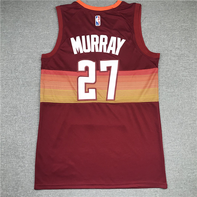 Men's Denver Nuggets Jamal Murray Red Swingman Player Jersey