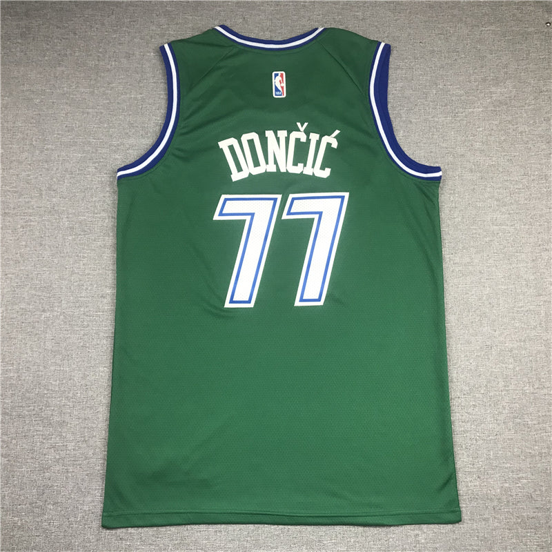 Men's Dallas Mavericks Luka Doncic Green 2020/21 Jersey - Classic Edition