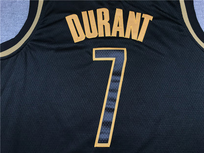 Men's Brooklyn Nets Kevin Durant #7 NBA Black Swingman Player Jersey