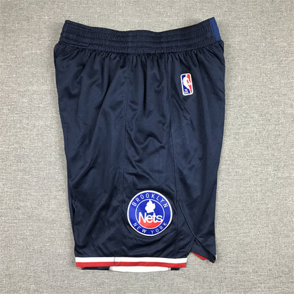 Men's Brooklyn Nets Navy Basketball Shorts City Edition